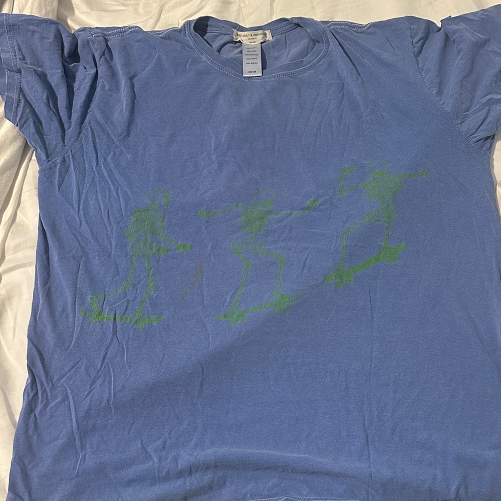 Blue Graphic Shirt